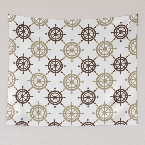 Item preview, Vintage Marine Helm Pattern designed and sold by cotros.