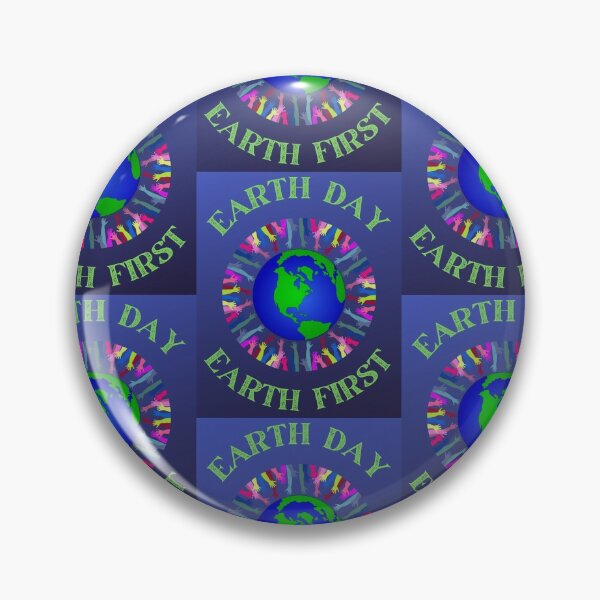 Item preview, Earth First Earth Day 2021 designed and sold by WoodburyLake.