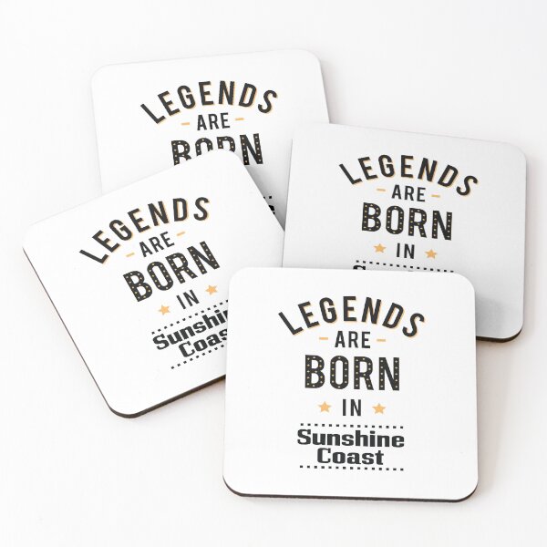 Item preview, Legends Are Born In Sunshine Coast designed and sold by ProjectX23.