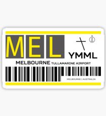 Destination Melbourne Airport Sticker