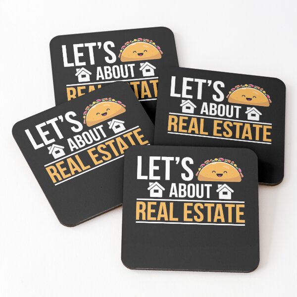 Item preview, Let's Taco About Real Estate  designed and sold by bestshirtdesign.