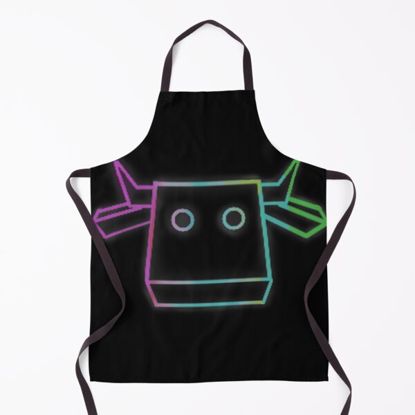 Item preview, Neon minecraft cow designed and sold by Zilch-o.