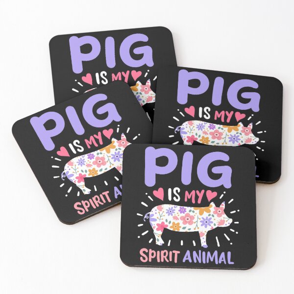 Item preview, Pig Spirit Animal Pig Lover designed and sold by CreativeGiftShp.