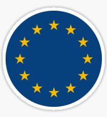 European Union Flag Sticker