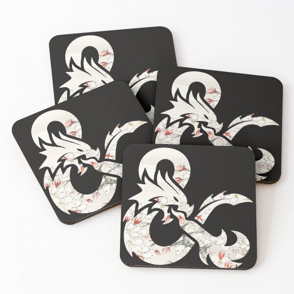 Item preview, D&D cherry blossom logo designed and sold by magpieethics.