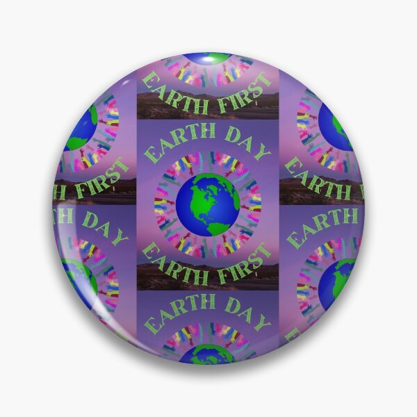 Item preview, Earth First Earth Day 2021 designed and sold by WoodburyLake.