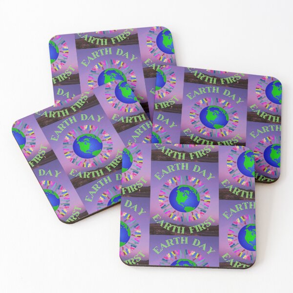Item preview, Earth First Earth Day 2021 designed and sold by WoodburyLake.