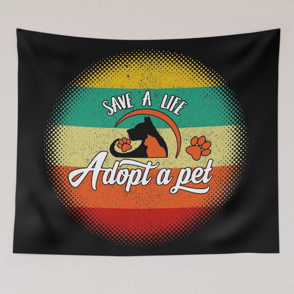 Item preview, Adopt an animal saves a life designed and sold by Astralia.