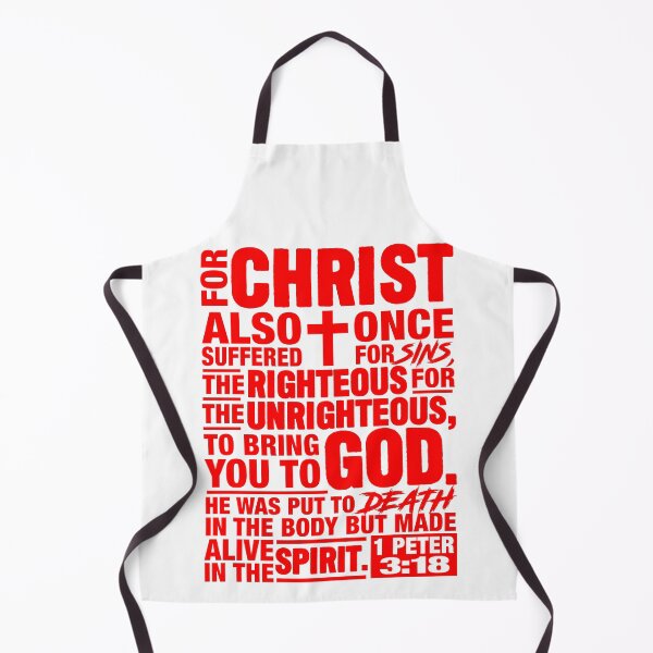 Item preview, 1 Peter 3:18 designed and sold by plushism.