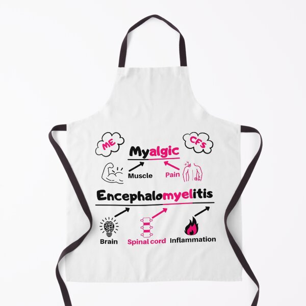 Item preview, ME/CFS Awareness: Pink ME Definition Cartoon (with abbreviations) designed and sold by Chantelle  Spies.