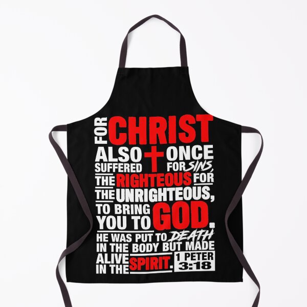 Item preview, 1 Peter 3:18 designed and sold by plushism.