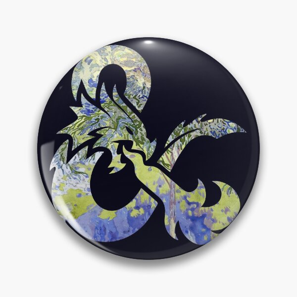 Item preview, Watercolour D&D logo designed and sold by magpieethics.