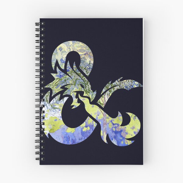 Item preview, Watercolour D&D logo designed and sold by magpieethics.