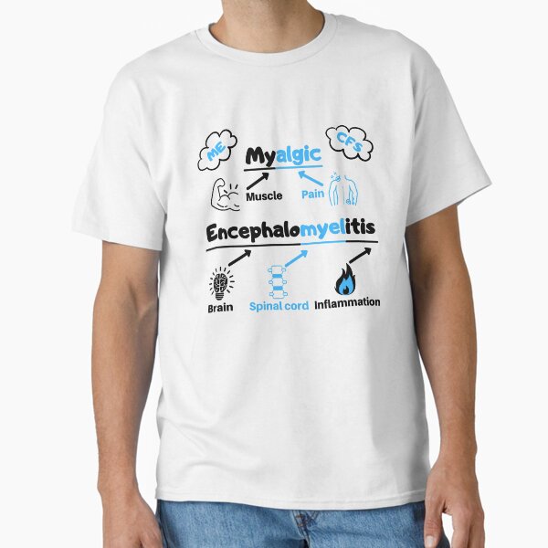Item preview, ME/CFS Awareness: Blue ME Definition Cartoon (with abbreviations) designed and sold by Chantelle  Spies.