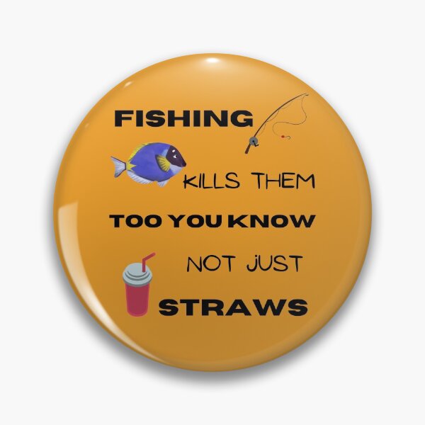 Item preview, Fishing Kills Them Too designed and sold by VeganWizard22.