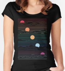 Many Lands Under One Sun Women's Fitted Scoop T-Shirt