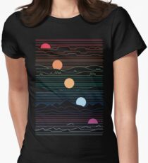 Many Lands Under One Sun Fitted T-Shirt