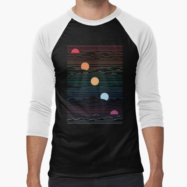 Many Lands Under One Sun Baseball ¾ Sleeve T-Shirt