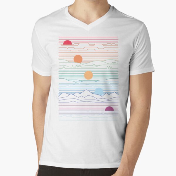 Many Lands Under One Sun V-Neck T-Shirt