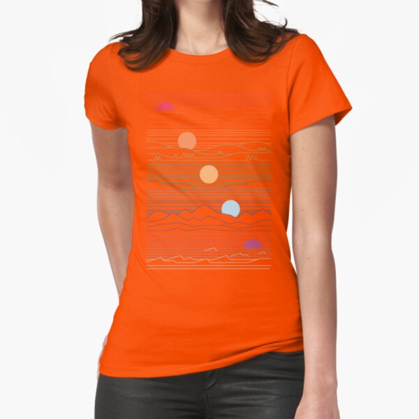Many Lands Under One Sun Fitted T-Shirt