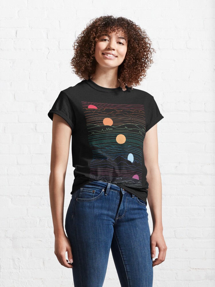 Alternate view of Many Lands Under One Sun Classic T-Shirt