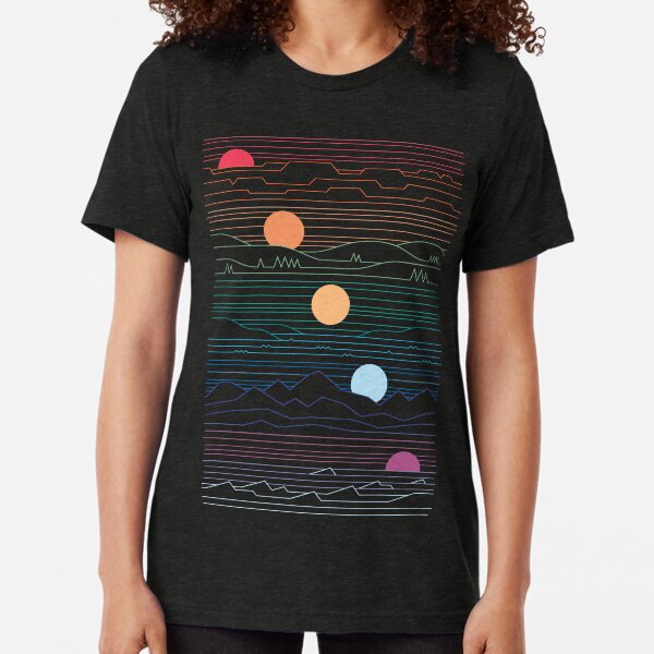 Many Lands Under One Sun Tri-blend T-Shirt