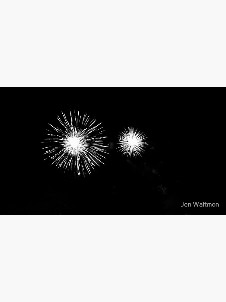 Thumbnail 3 of 3, Sticker, Fireworks Over Navesink (best viewed LARGE) designed and sold by Jdubphotog.