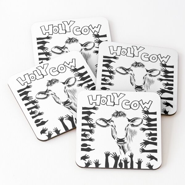 Item preview, HOLY COW Funny Cow Design designed and sold by LordAudes.