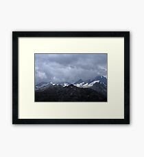 Glaciers Framed Print