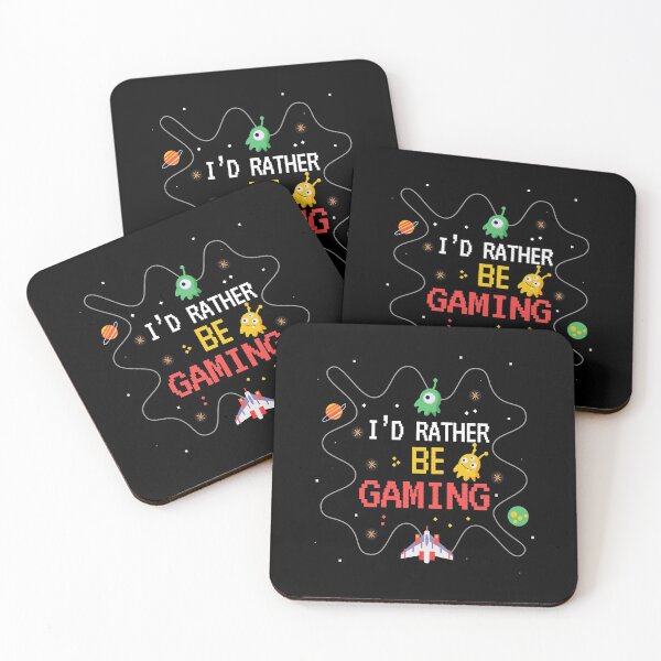 Item preview, I'd Rather be Gaming designed and sold by Phorase.