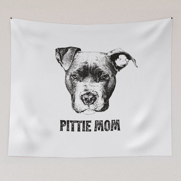 Item preview, Pittie Mom - Pit Bull Terrier Mom designed and sold by DoggyStyles.