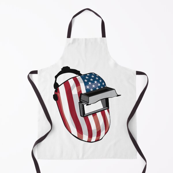 Item preview, American Flag Welding Helmet Shape Welder Gift designed and sold by Vlasdislaw.