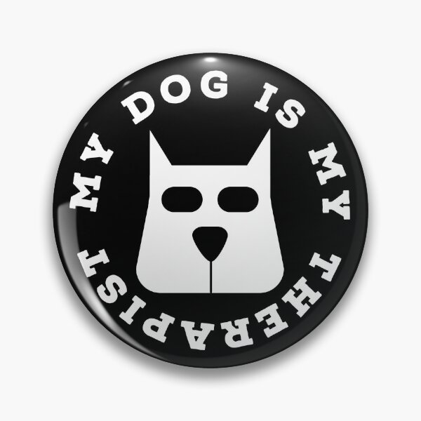 Item preview, My Dog is My Therapist - Typographic Design  designed and sold by art-by-shadab.