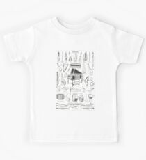 Vintage music Kids Tee