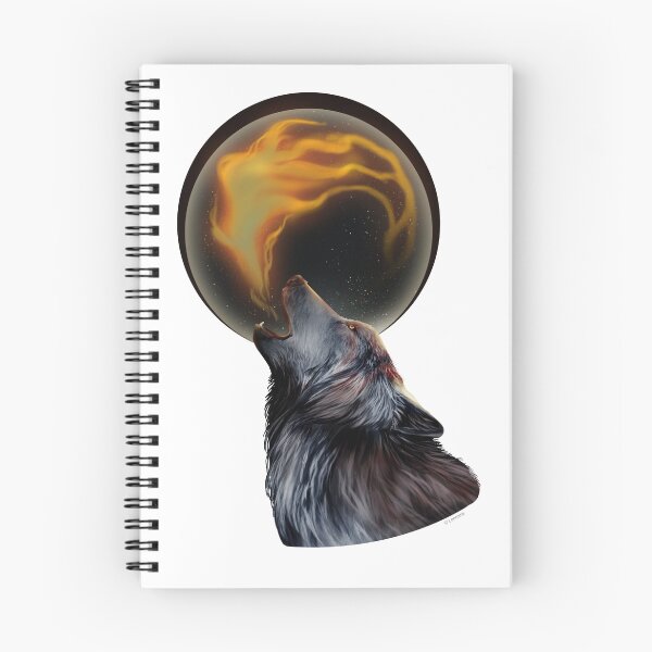 Item preview, Black Fire Wolf designed and sold by Loonaris.
