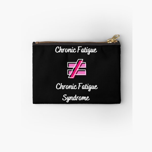 Item preview, Chronic Fatigue is NOT equal to Chronic Fatigue Syndrome (white & pink) designed and sold by Chantelle  Spies.