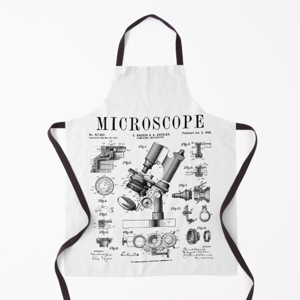Item preview, Microscope Biologist Science Vintage Patent Drawing Print designed and sold by GrandeDuc.