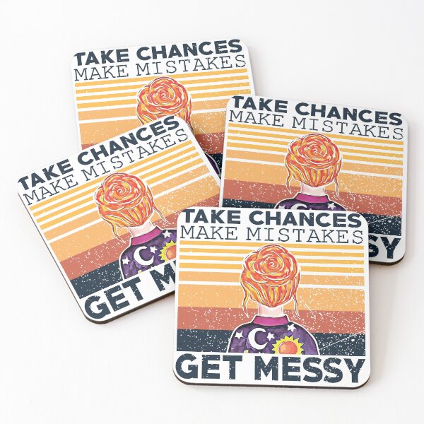 Item preview, Take Chances, Make Mistakes, Get Messy, Teacher life designed and sold by embrostore.