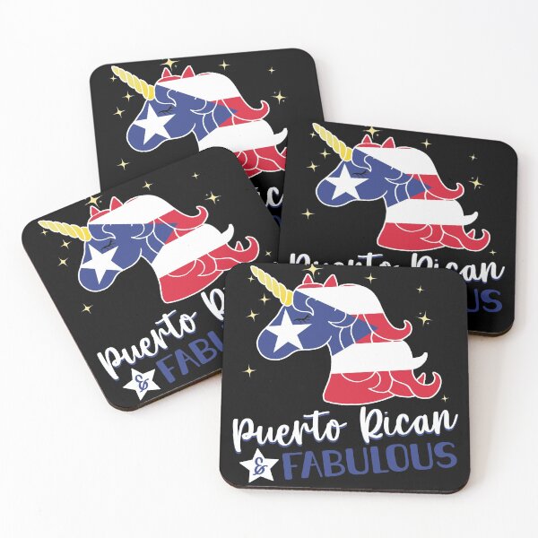 Artikelvorschau, Puerto Rico Flagge Puertoricanisches Einhorn entworfen und verkauft von switching1309.