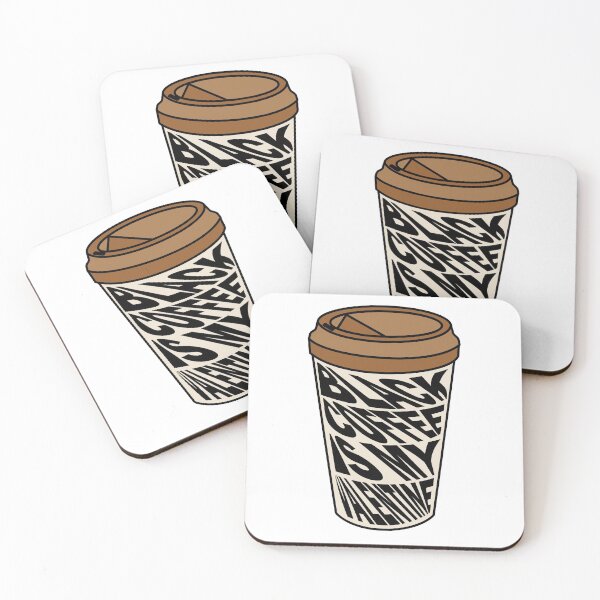 Item preview, Black Coffee is my Valentine designed and sold by ItsMemeMachine.