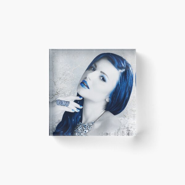 Snow Queen Acrylic Block