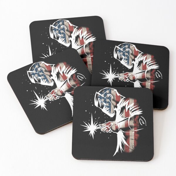 Item preview, Welder American Flag USA Patriotic Welder Gift designed and sold by Vlasdislaw.