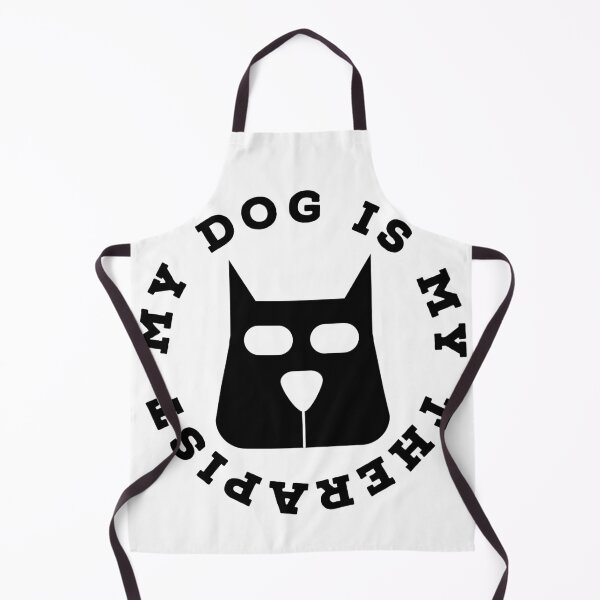 Item preview, My Dog is My Therapist - Typographic Design 3 designed and sold by art-by-shadab.