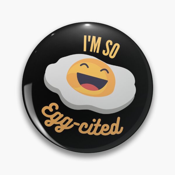 Item preview, I'm so egg-cited designed and sold by Finn1385.