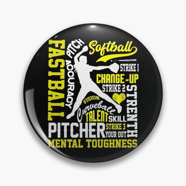 Item preview, Girls Softball Pitcher Best Traits Women Fast Pitch Players designed and sold by killingworthhi.