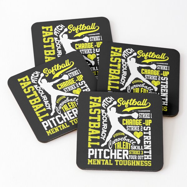 Item preview, Girls Softball Pitcher Best Traits Women Fast Pitch Players designed and sold by killingworthhi.