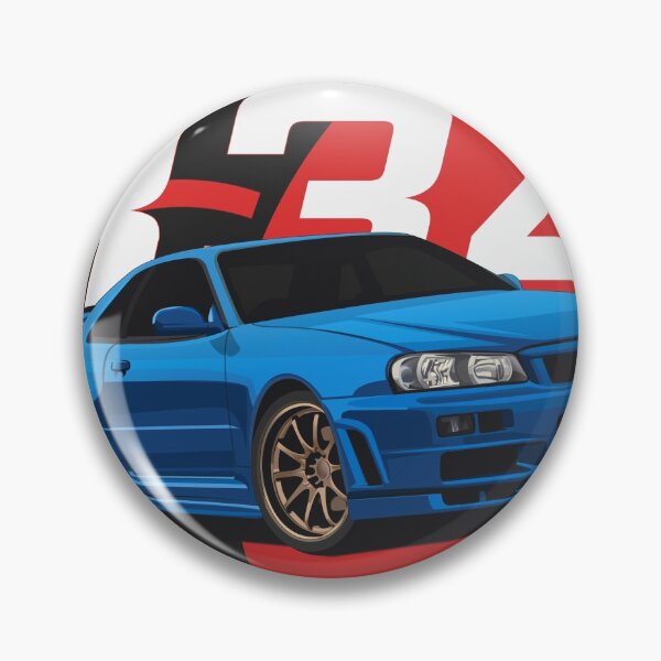 Item preview, Nissan Skyline GTR R34 designed and sold by stickerhappy30.