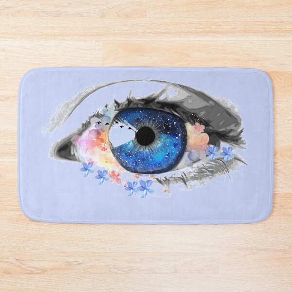 Item preview, Floral Blue Eye designed and sold by BhavyaBathla.