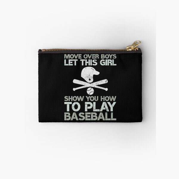 Item preview, Move Over Boys Let This Girl Show You How to Play Baseball Funny Gag Gift Girls designed and sold by WYGSTORE.