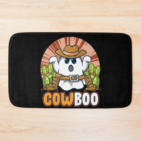 Item preview, Paranormal Cowboy Cow Boo Ghost designed and sold by RiffXS.